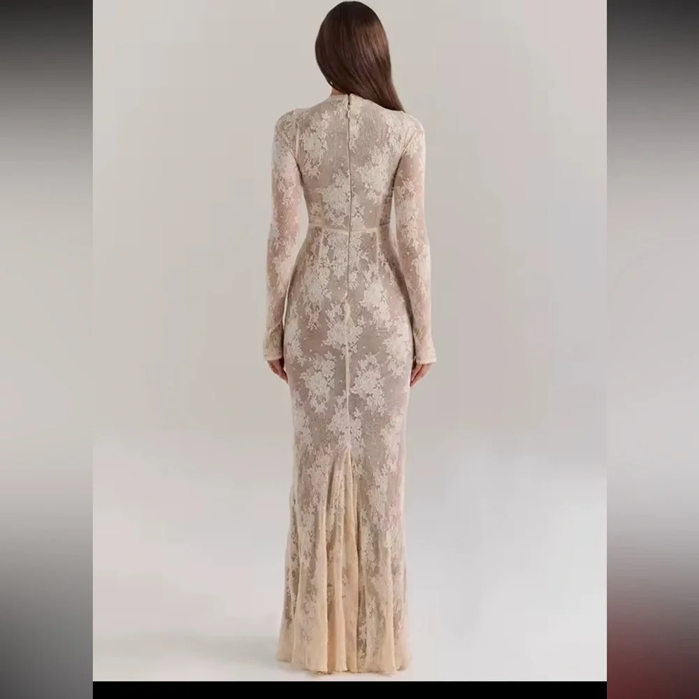 Lace Maxi Dress - Picture 3 of 3